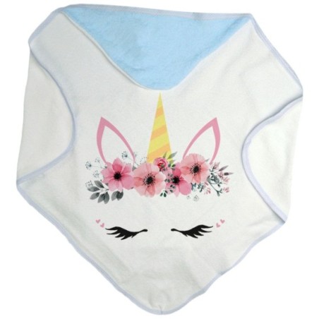 Accappatoio neonata colorful unicorn Per la famiglia