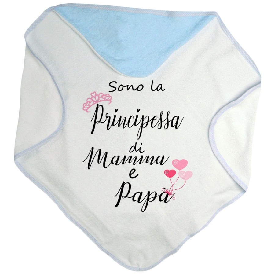 Accappatoio neonata sono la principessa di mamma e papà Per la famiglia