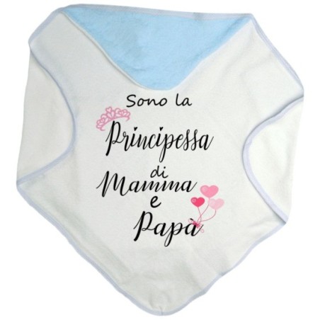 Accappatoio neonata sono la principessa di mamma e papà Per la famiglia