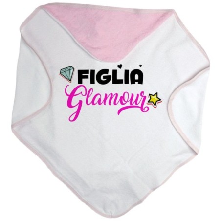 Accappatoio neonata figlia glamour Per la famiglia