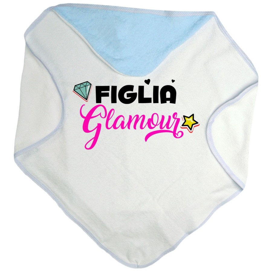 Accappatoio neonata figlia glamour Per la famiglia