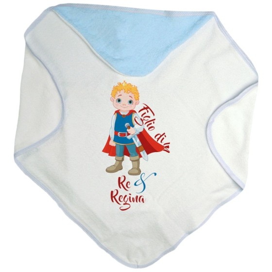 Accappatoio neonata figlio di un re e regina royal Per la famiglia