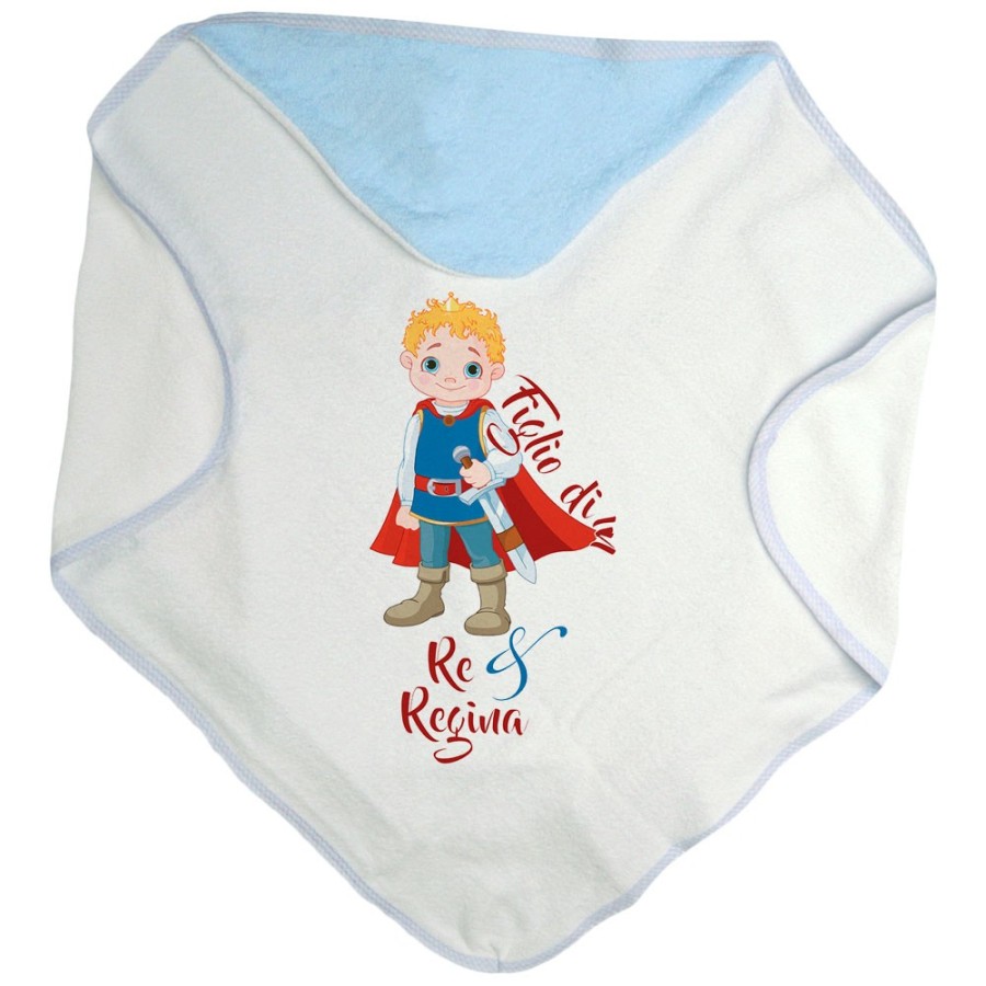 Accappatoio neonata figlio di un re e regina royal Per la famiglia