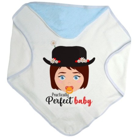 Accappatoio neonata practically a perfect baby Per la famiglia