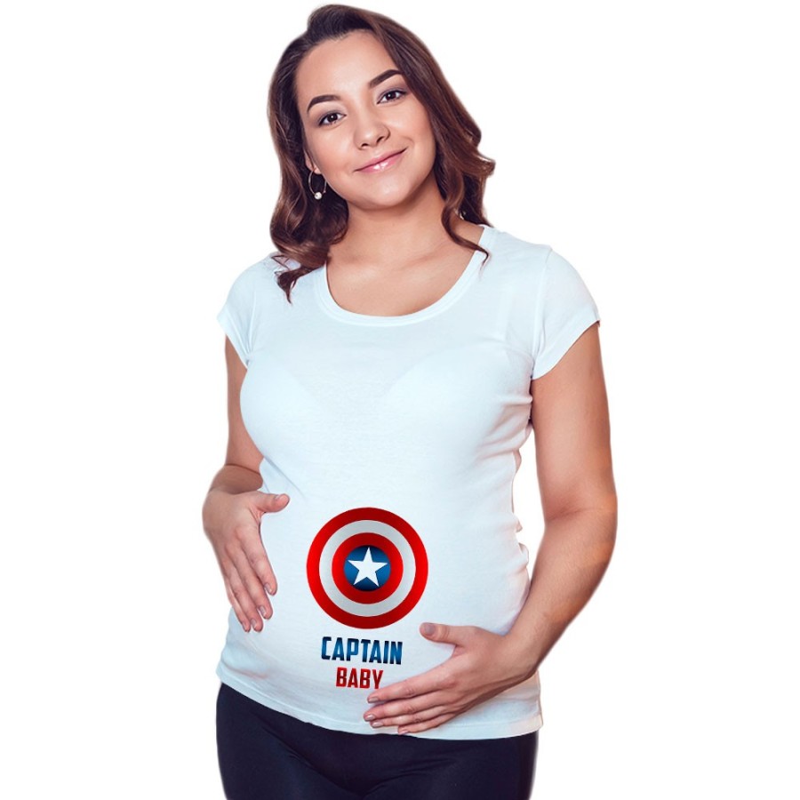 Maglia premaman captain baby Per la famiglia