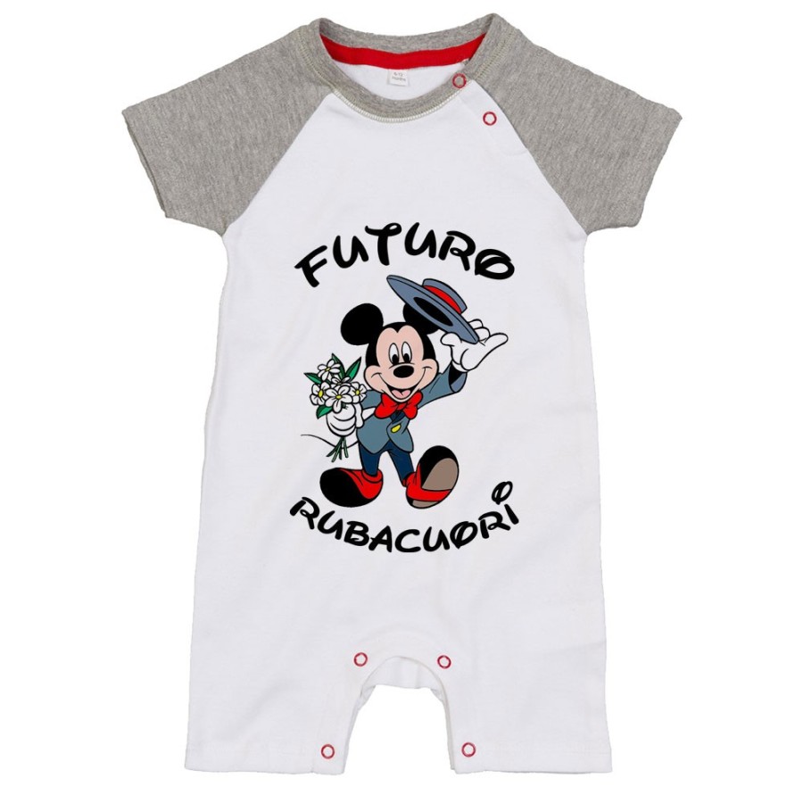 Pagliaccetto neonato futuro rubacuori con topolino Cartoon