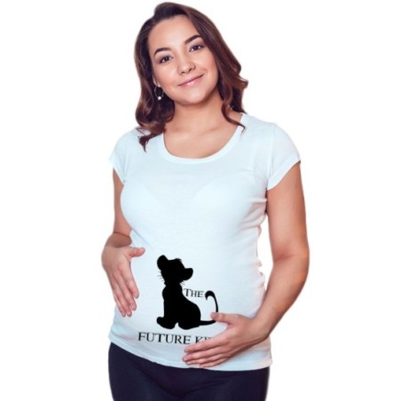 Maglia premaman the future king queem lion Per la famiglia