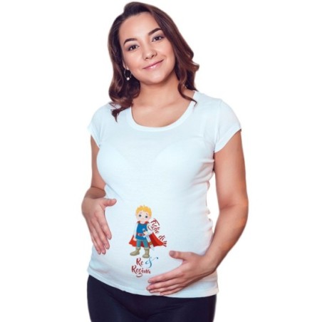 Maglia premaman figlio di un re e regina royal Per la famiglia