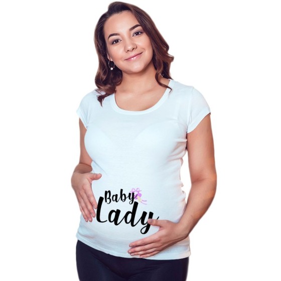 Maglia premaman baby boy baby girl Per la famiglia