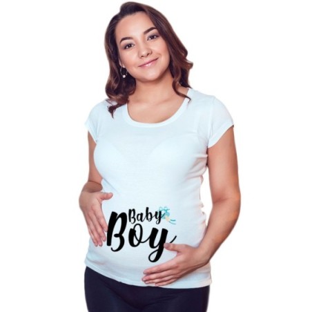 Maglia premaman baby boy baby girl Per la famiglia