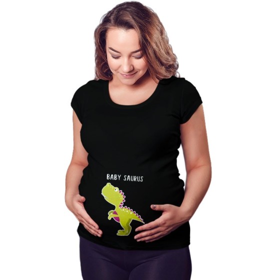 Maglia premaman baby saurus Per la famiglia
