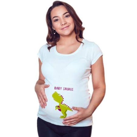 Maglia premaman baby saurus Per la famiglia