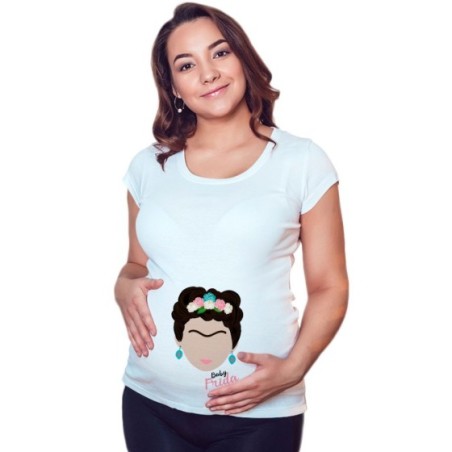 Maglia premaman baby frida kahlo