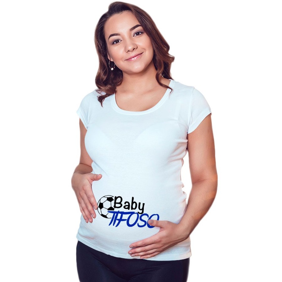 Maglia premaman baby tifoso baby tifosa Per la famiglia