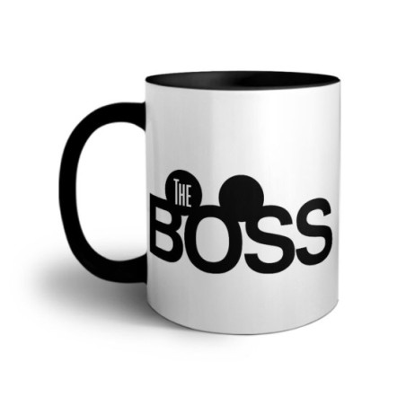 Tazza personalizzabile con nome the boss Love
