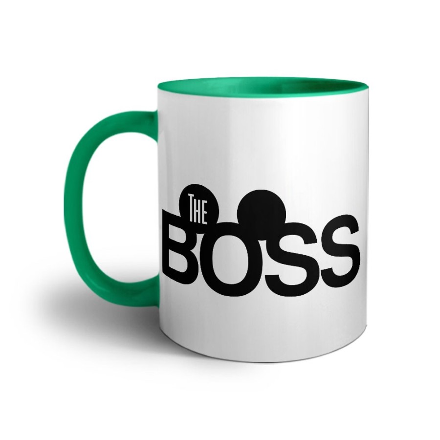Tazza personalizzabile con nome the boss Love