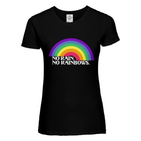 Maglia donna no rain no rainbows