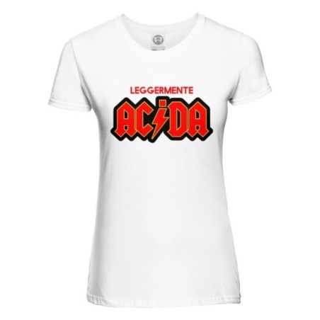 T-shirt donna acida