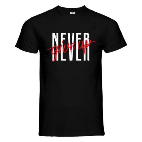 Maglia uomo never give up