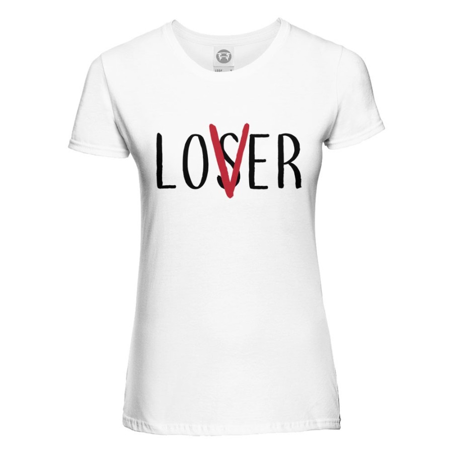 Maglia donna loser - lover Frasi