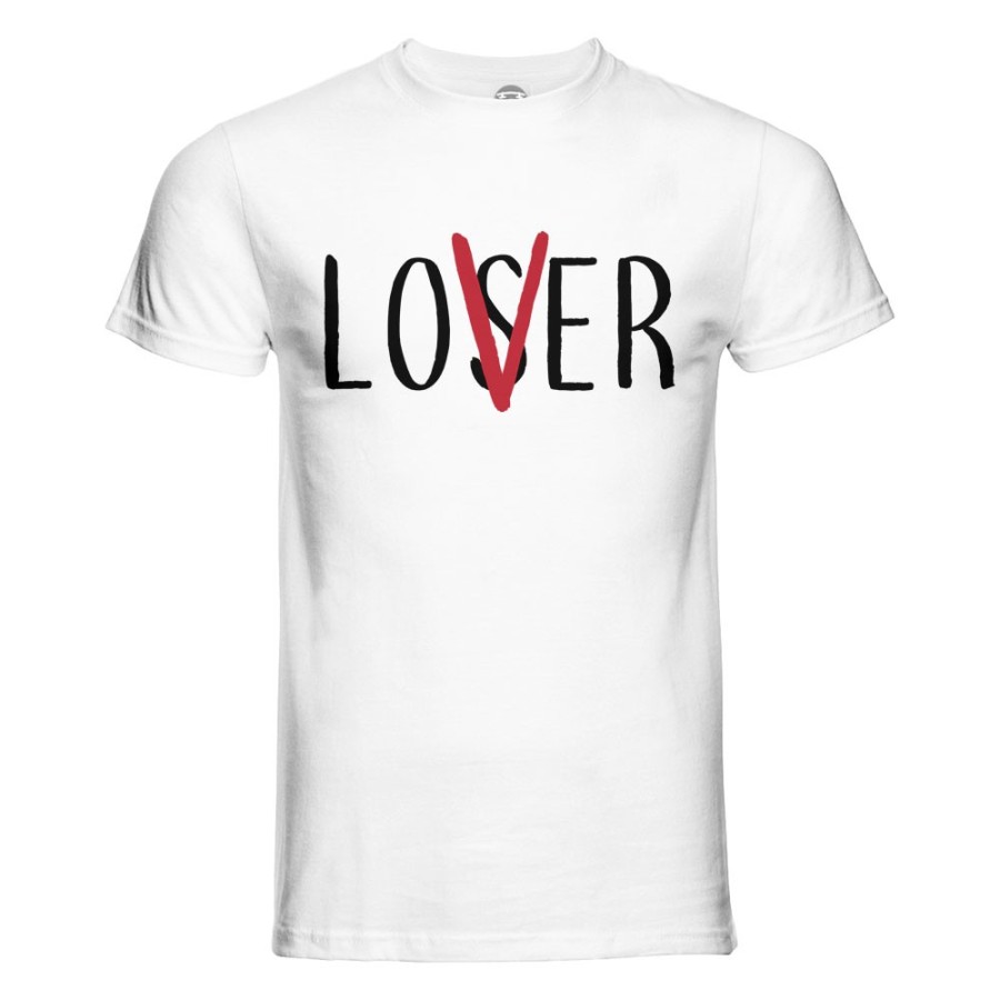 Maglia uomo loser - lover Frasi