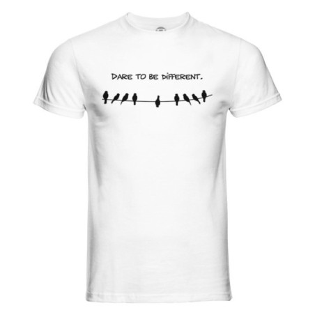 T-shirt uomo dare to be different