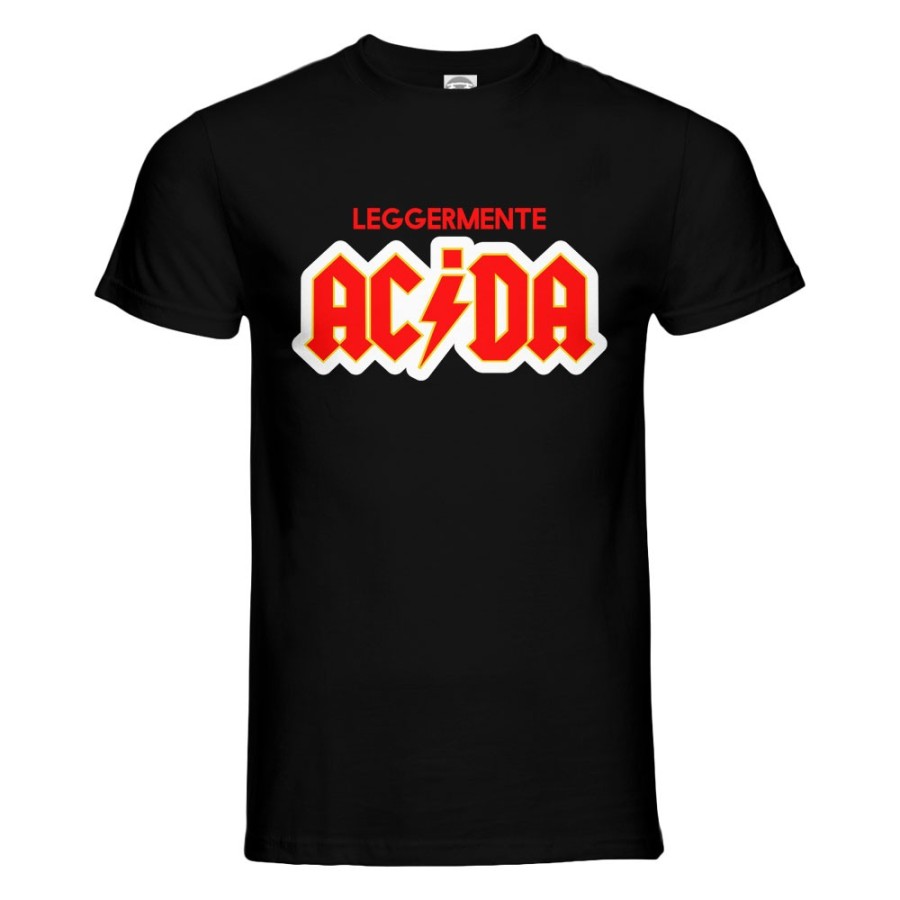T-shirt uomo acida Frasi
