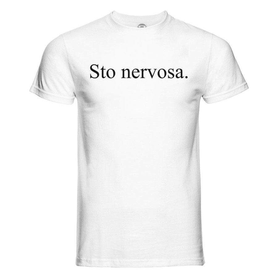 T-shirt uomo sto nervosa Frasi