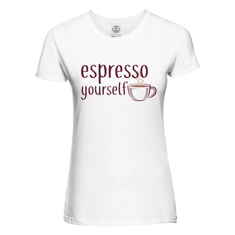 Maglia donna espresso yourself Frasi