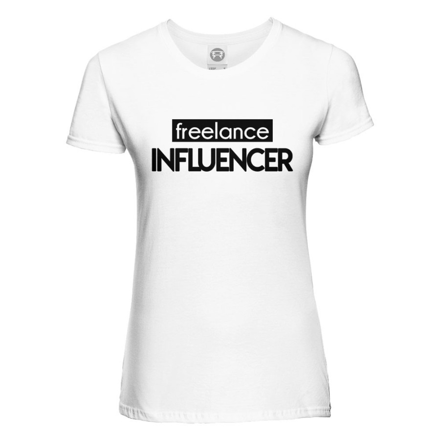 T-shirt donna freelance influencer Frasi