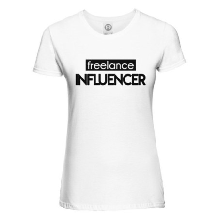 T-shirt donna freelance influencer