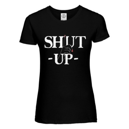 Maglia donna shut up