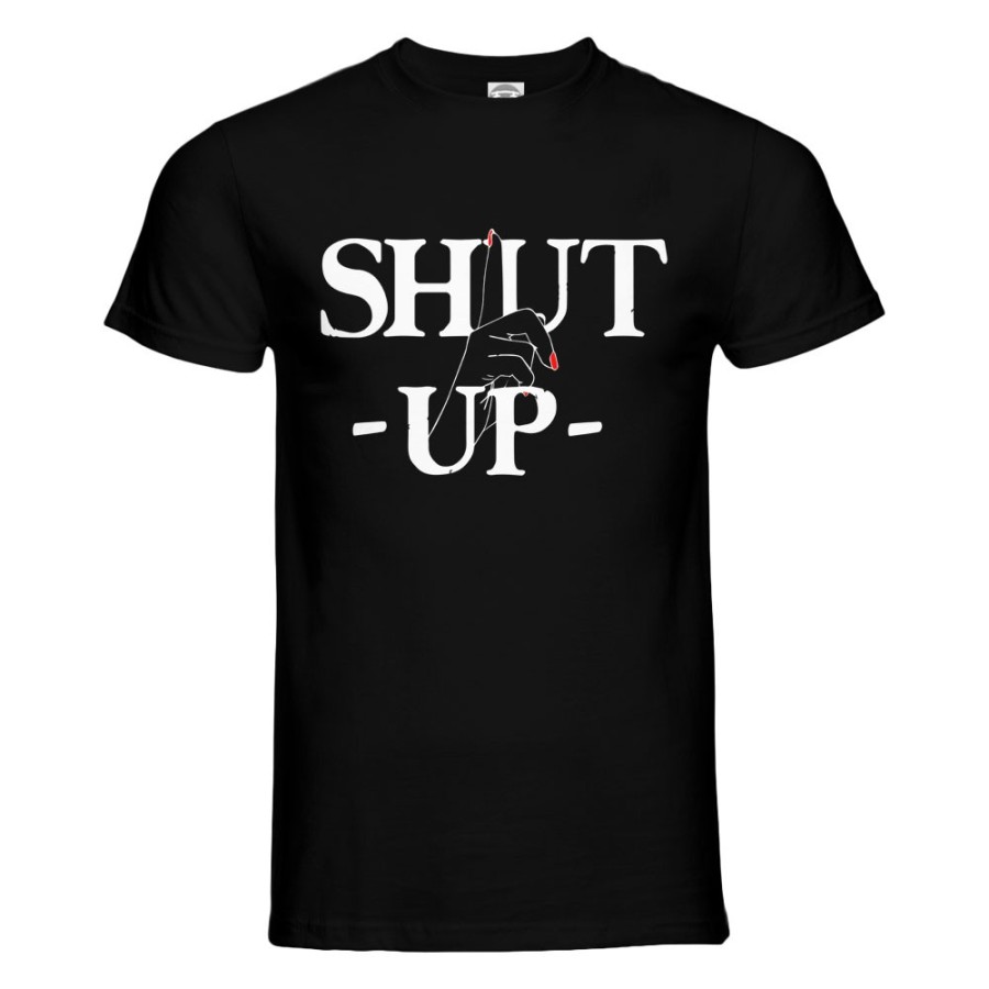 Maglia uomo shut up Frasi
