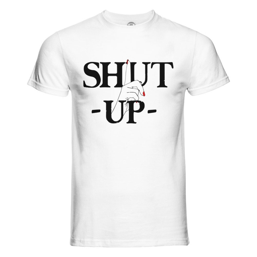 Maglia uomo shut up Frasi