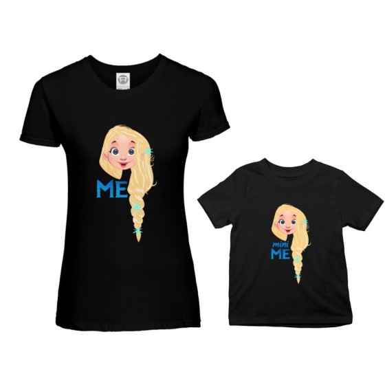 Coordinato t-shirt madre figlia me elsa mini elsa Per la mamma 2
