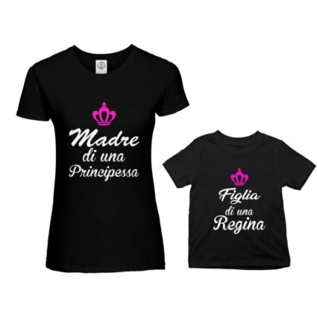 Coordinato t-shirt madre figlio madre di un principe di...