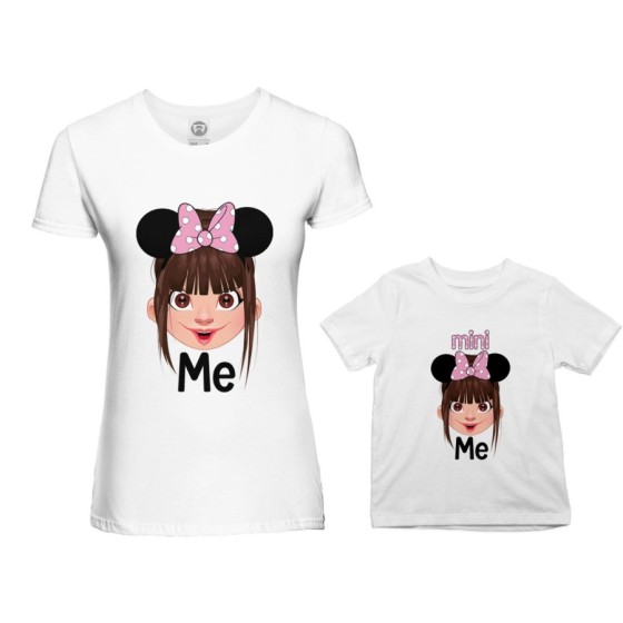 Coordinato t-shirt madre figlia me mini minnie mouse Per la mamma 2