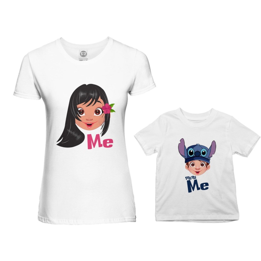 Coordinato t-shirt madre figlio me lilo mini stich Per la mamma