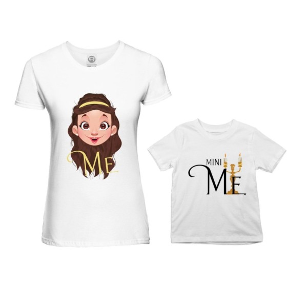 Coordinato t-shirt madre figlio me bella mini lumière Per la mamma