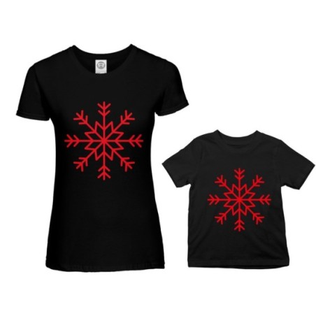 Coordinato t-shirt madre figlio personalizzabile con nome...