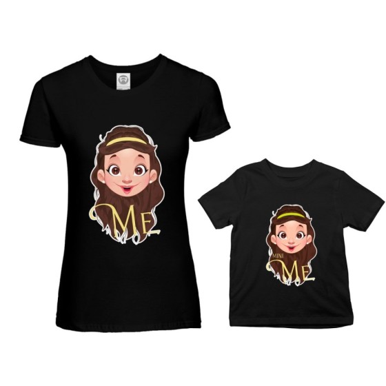 Coordinato t-shirt madre figlia me bella mini bella Per la mamma