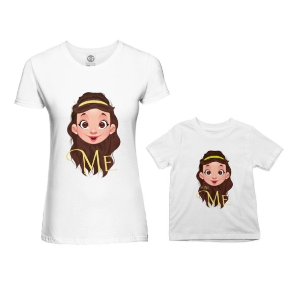 Coordinato t-shirt madre figlia me bella mini bella Per la mamma 2