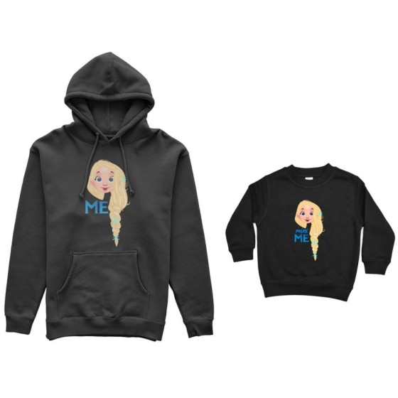 Coordinato felpe madre figlia me elsa mini elsa Per la mamma 2