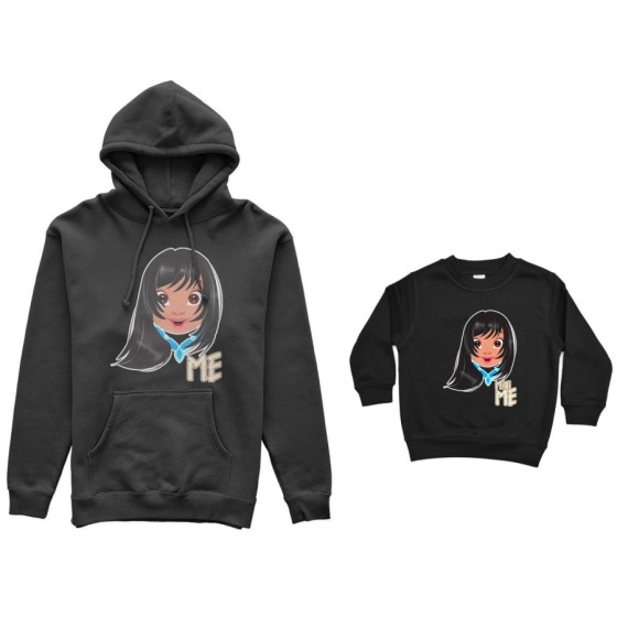 Coordinato felpe madre figlia me pocahontas mini pocahontas Per la mamma 2