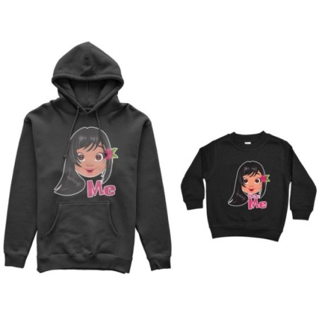 Coordinato felpe madre figlia me lilo mini lilo Per la mamma