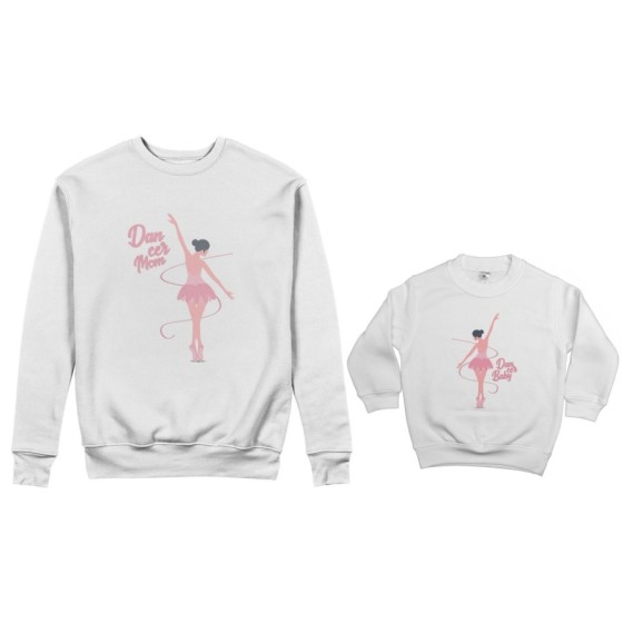Coordinato felpe madre figlia dancer mom dancer baby Per la mamma 2