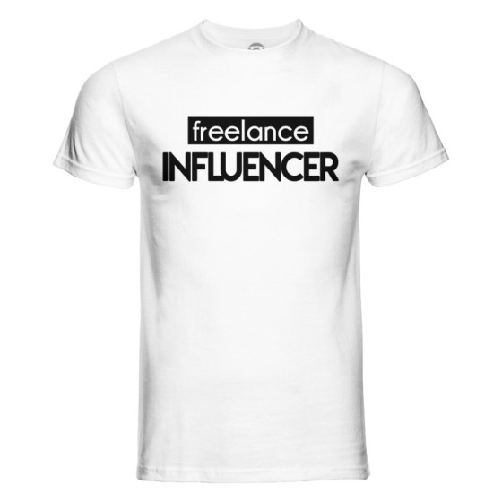 T-shirt uomo freelance influencer Frasi