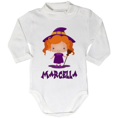 Body lupetto neonata personalizzato con nome piccola...