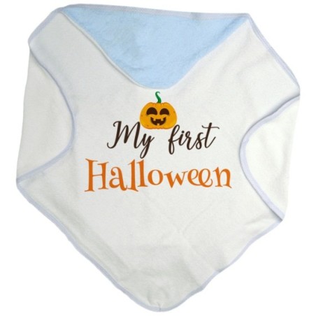 Accappatoio neonato my first halloween con zucca