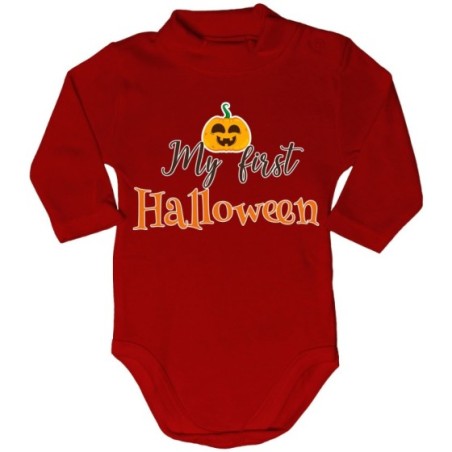 Body lupetto neonato my first halloween con zucca Halloween